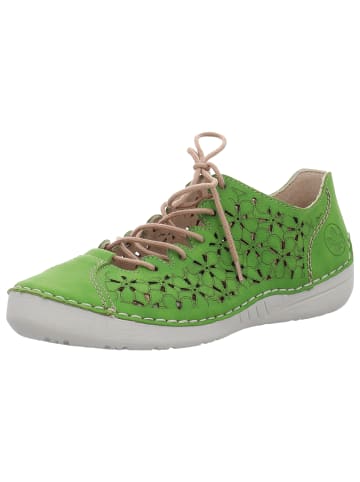 rieker Schnürschuhe in grün