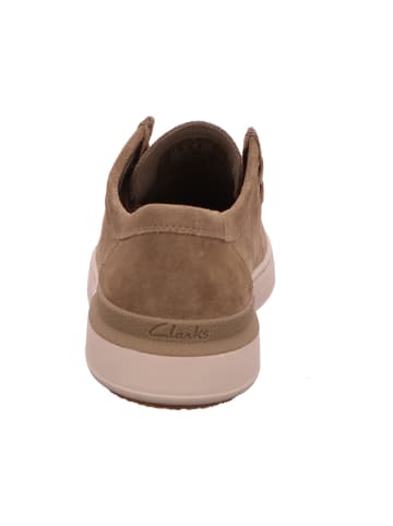 Clarks Sportlicher Schnürschuh in beige