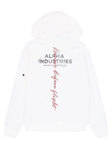 Alpha Industries Alpha Industries Kapuzenpullover in white