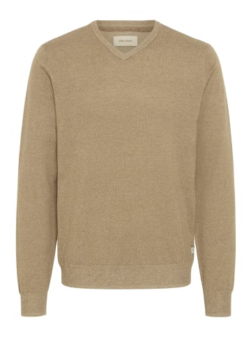 BLEND Strickpullover in Braun