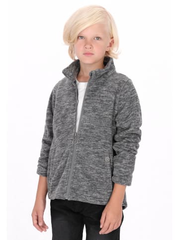 DreiMaster Maritim Jungen (Kids) Fleecejacke in Grau Melange