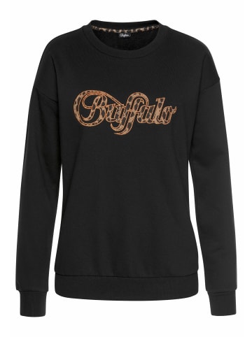 Buffalo Sweatshirt in schwarz