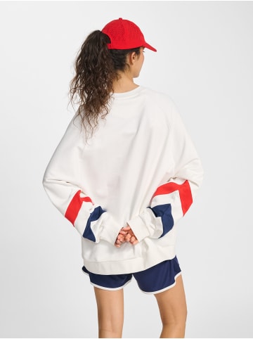 Hummel Sweatshirt Hmloversized Lebensstil Erwachsene in BLANC DE BLANC/BLANC DE BLANC