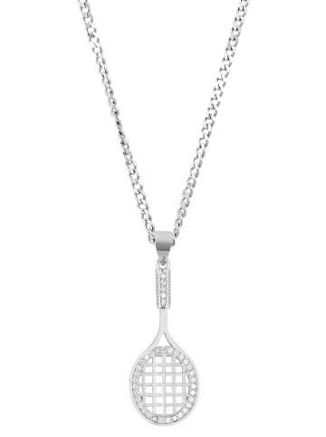 Adeliás Damen Anhänger aus 925 Silber mit Zirkonia in silber