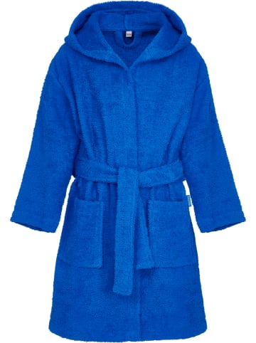 Playshoes Frottee-Bademantel in Blau