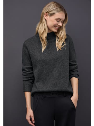 Street One Pullover in anthrazit - 0001