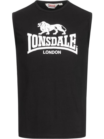 Lonsdale T-Shirt "Clopton" in Schwarz