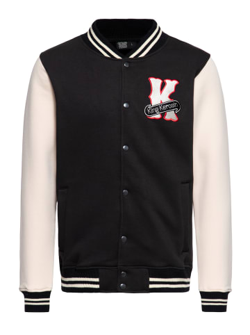 King Kerosin King Kerosin College Jacke Speed Kings in schwarz