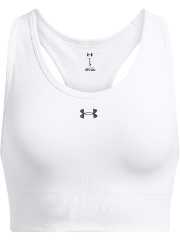 Under Armour Sport-BH "Vanish Seamless Mid Bra" in Weiß
