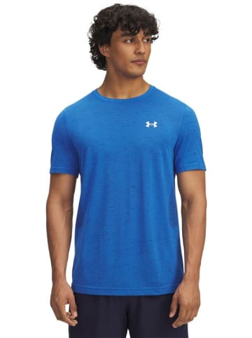 Under Armour Sportshirt "Vanish Seamless T-Shirt" in Blau