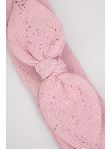 Coccodrillo Stirnband in gedämpftes Rosa