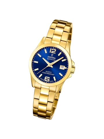 Festina Analog-Armbanduhr Festina Swiss Made gold klein (ca. 29mm)