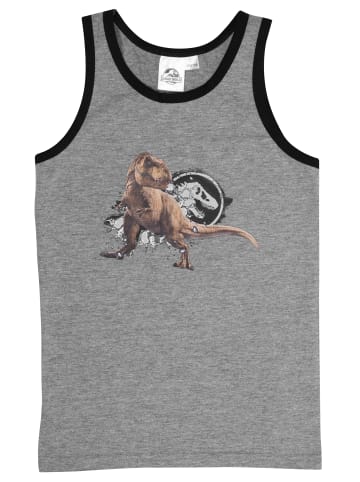 United Labels 2er Pack Jurassic World Unterhemd Tank Top in grau