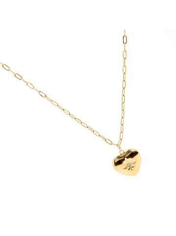 Luxenter Halskette Ikpo mit 18 Karat Gelbgold-Finish – IKP