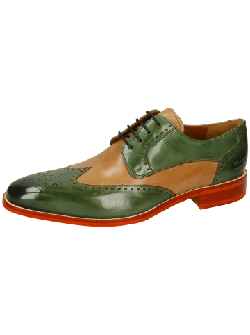 MELVIN & HAMILTON Derby Schuh Jeff 14 in Grün