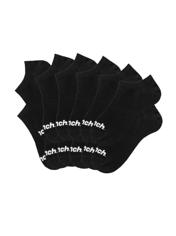 Bench Sportsocken in 12x schwarz