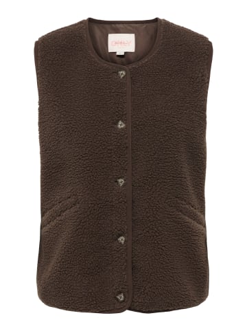 ONLY Strickjacke in Chocolate Martini