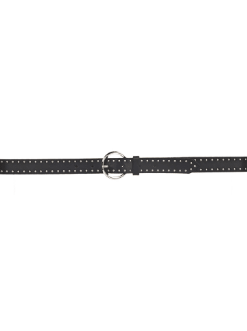 Vanzetti Nietengürtel Leder black