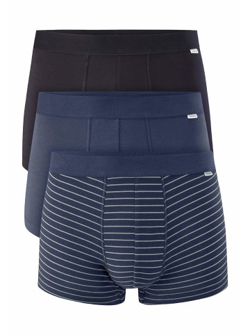 Hessnatur Pants Regular Cut 3er-Pack in nebelblau