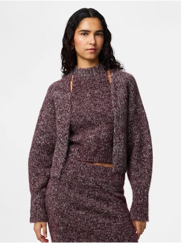 Pieces Strickjacke in Winetasting