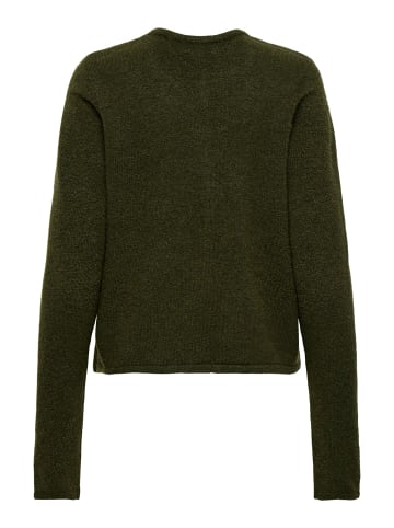 JDY Strickjacke in Dark Olive