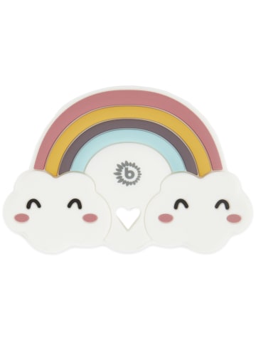 Bieco Spielwaren Beißring Silikon Regenbogen - ab Geburt in Mehrfarbig