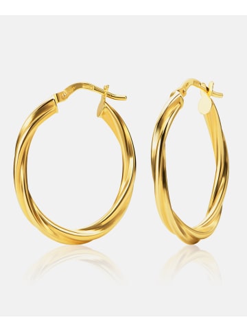 Diamant L'éternel Ohrringe aus 585 Gelbgold