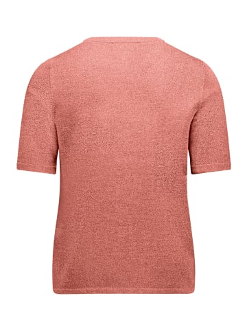 Betty Barclay Strickpullover kurzarm in Light Mahogany