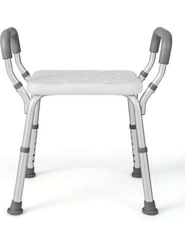 COSTWAY Duschhocker & -sitze in Weiß