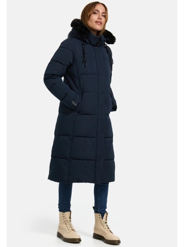 Navahoo Steppmantel Blitzliebe XIV in Navy