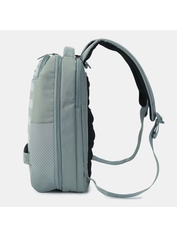 Hedgren Comby Rucksack RFID 40 cm Laptopfach in grey-green