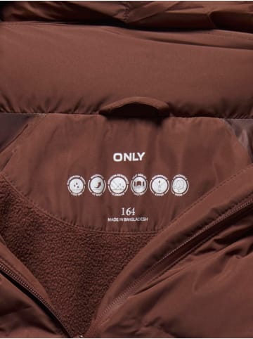 KIDS ONLY Steppjacke Winterjacke Kogellie in brown stone