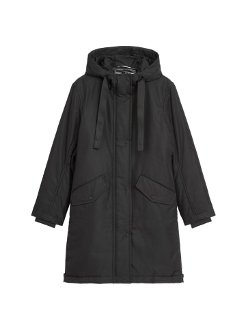 Marc O'Polo Wattierte Parkajacke fitted in Schwarz