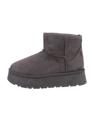 Ital-Design Stiefelette in Grau