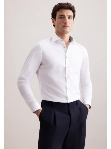 Seidensticker Business Hemd Shaped in Weiß