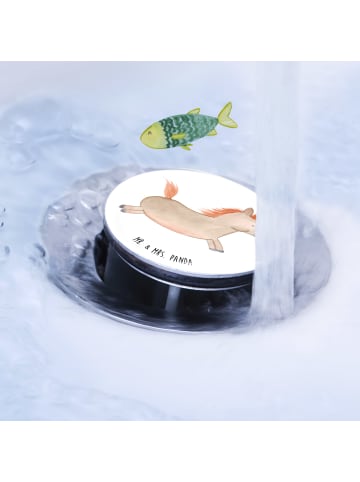 Mr. & Mrs. Panda Abfluss-Stopfen Pferd Springen ohne Spruch in Weiß