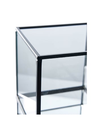 ebuy24 Kerzenhalter Hurricane Schwarz 12 x 12 cm