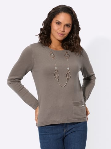 WITT WEIDEN Pullover in taupe