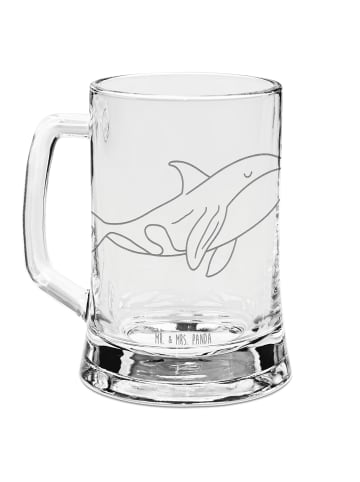 Mr. & Mrs. Panda Seidel Orca ohne Spruch in Transparent