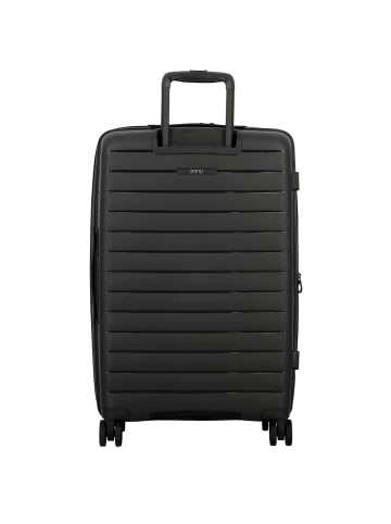 Jump Striper 4 Rollen Trolley 68 cm mit Dehnfalte in dark grey