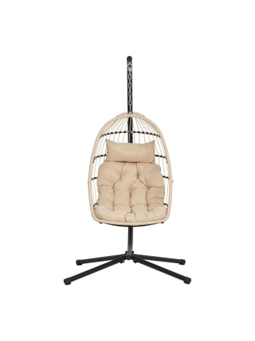 ebuy24 Hängestuhl Petra Grau 117 x 107 cm