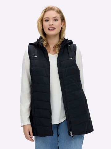 sheego Weste in tiefblau