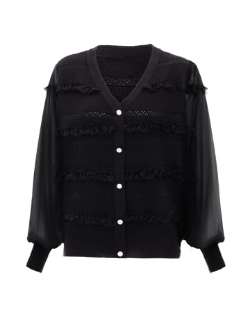 carato Strickjacke in Schwarz