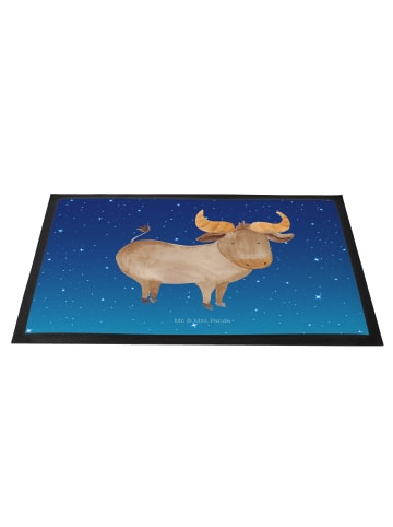 Mr. & Mrs. Panda fußmatte Sternzeichen Stier ohne Spruch in Sternenhimmel Blau