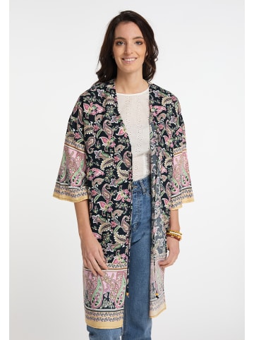 usha FESTIVAL Damen Kimono in Marine Mehrfarbig