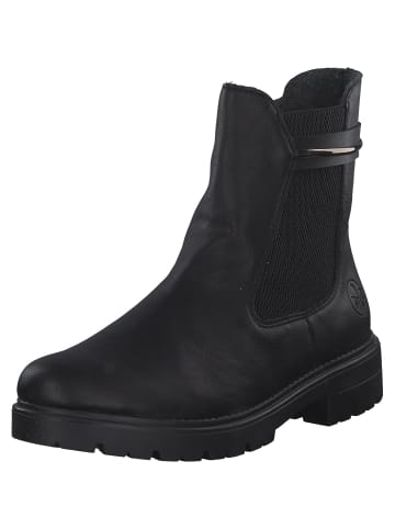 rieker Stiefeletten in schwarz/schwarz/schwarz