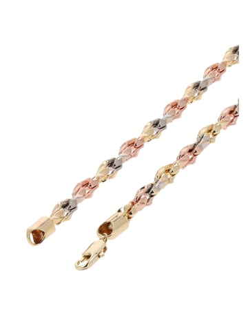 faina Women Chain Necklace in Gold Rose Silver