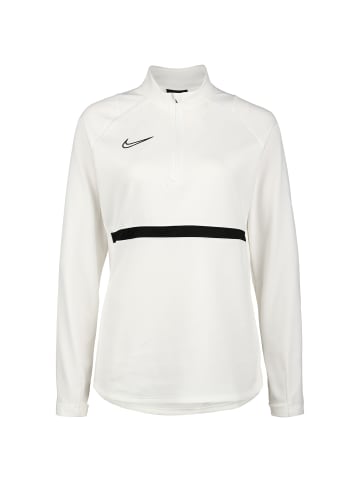 Nike Performance Longsleeve Academy 21 Drill in weiß / schwarz