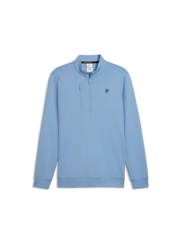 Puma Sweatjacke "Puma X RC 1-4 Zip" in Blau