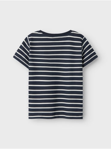 name it T-Shirt 2er-Set Kurzarm Normal geschnitten Rundhals in Dunkelblau-2